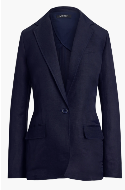 Linen Blend Blazer